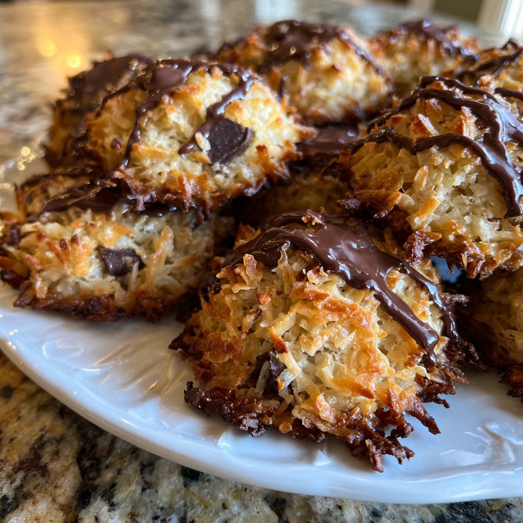 Cookies mit Kokos und Schokolade