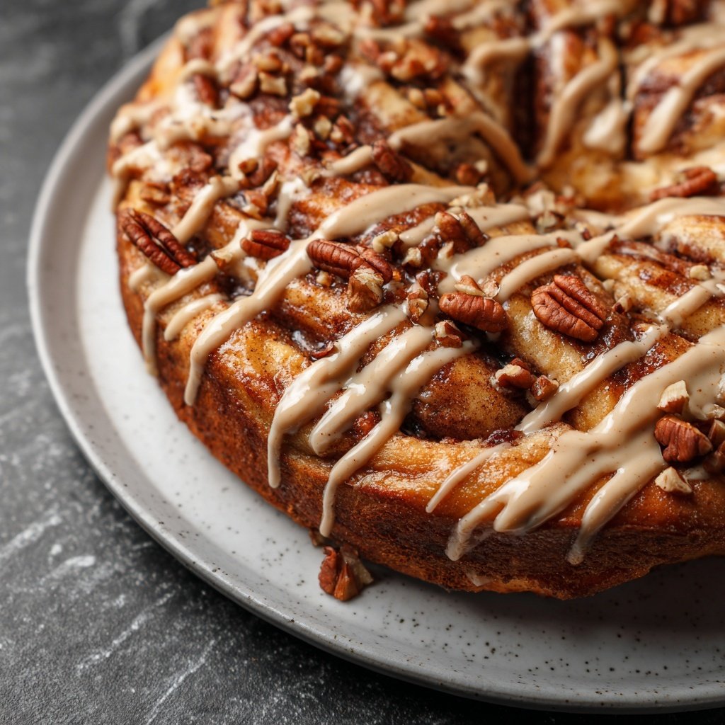 Zimtschnecken-Käsekuchen