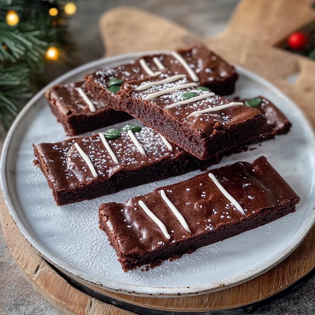 Tannenbaum-Brownies
