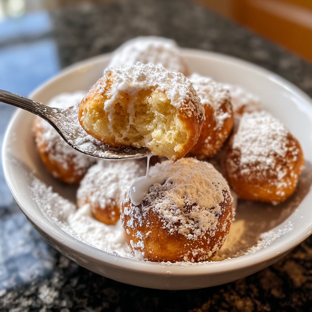 Quarkbällchen süß