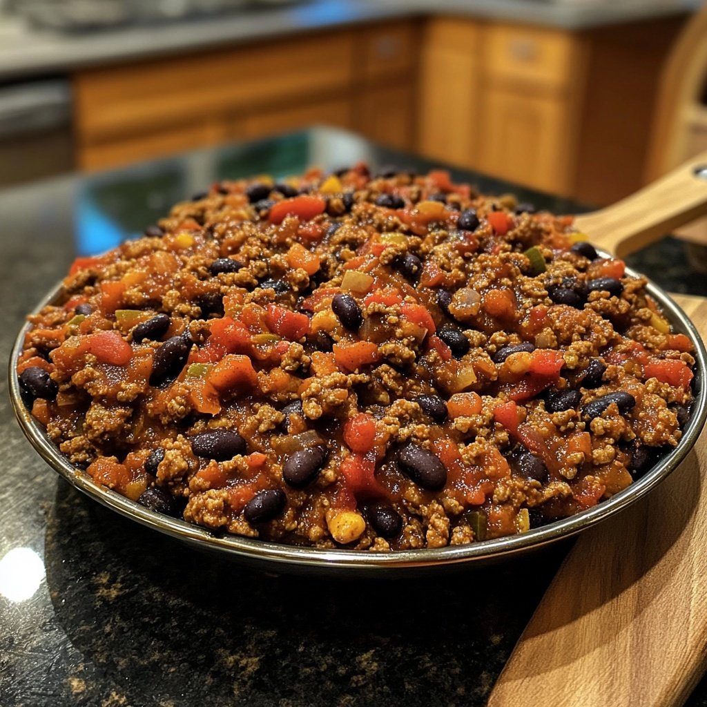 Chili sin Carne mit Koriander