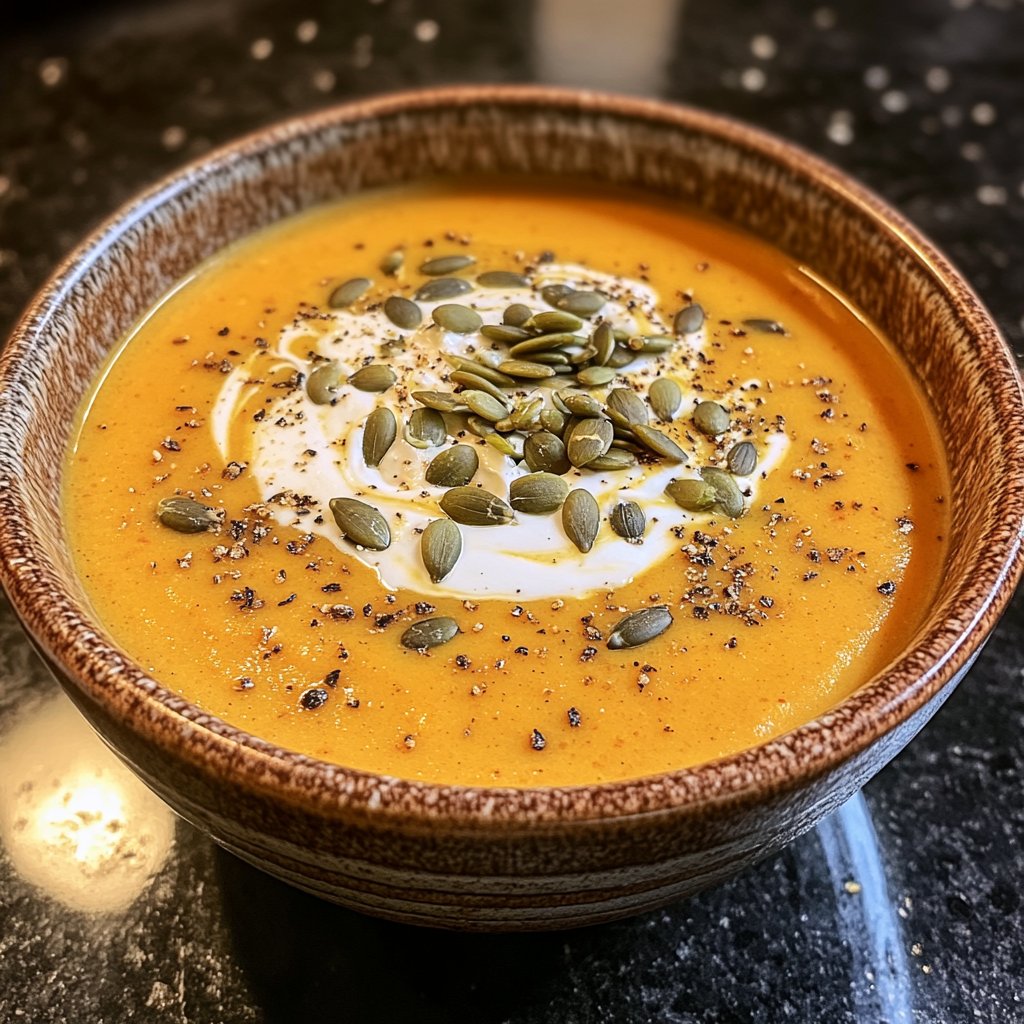 Kürbissuppe aus Hokkaido