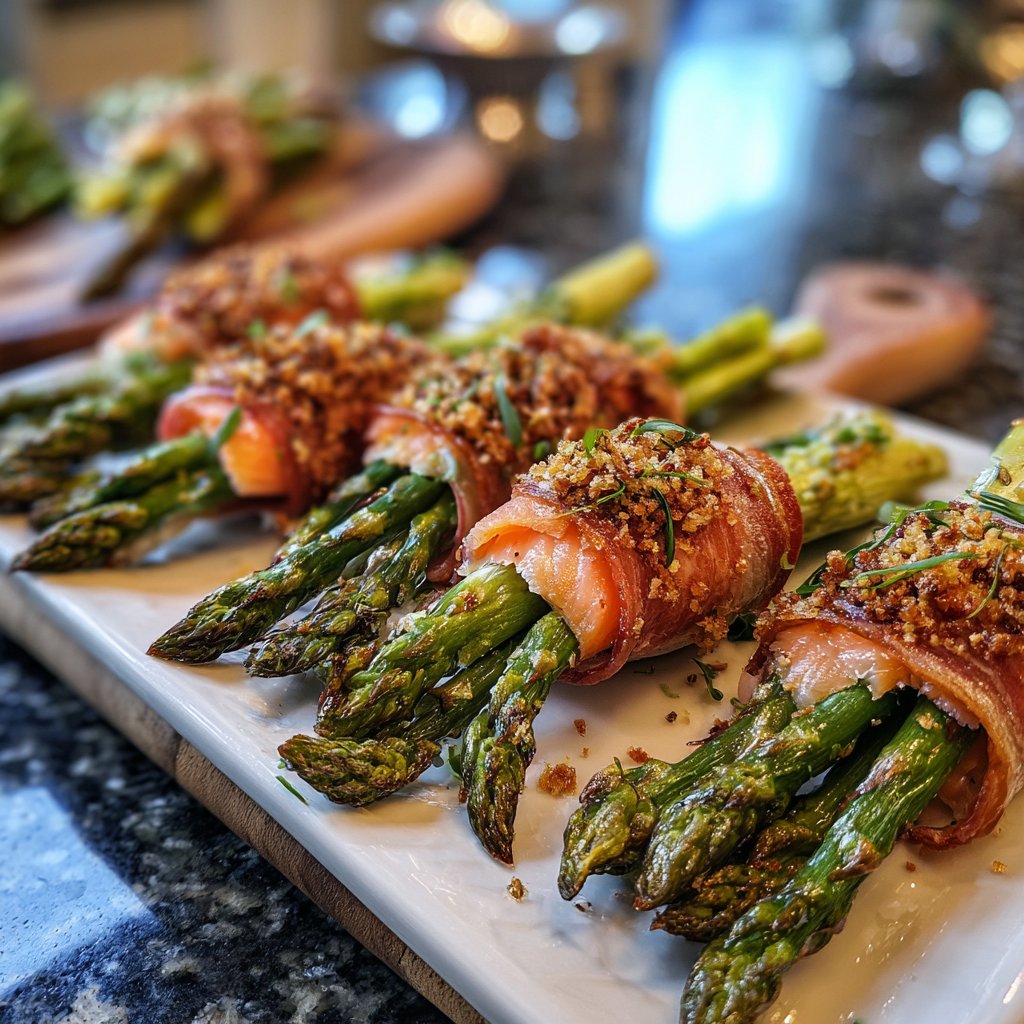 Grüner Spargel Mit Lachs