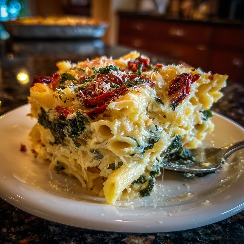 Nudelauflauf mediterran